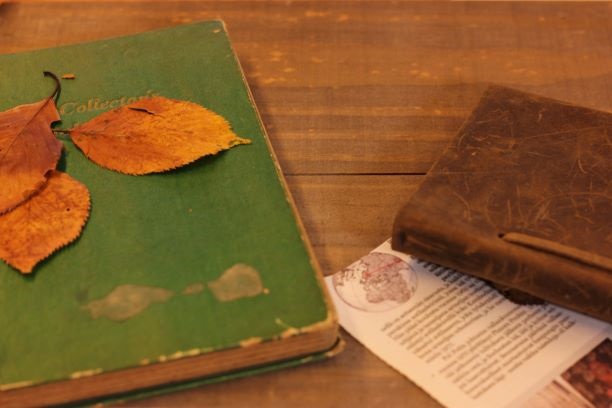 遺品整理　古い切手帳と日記